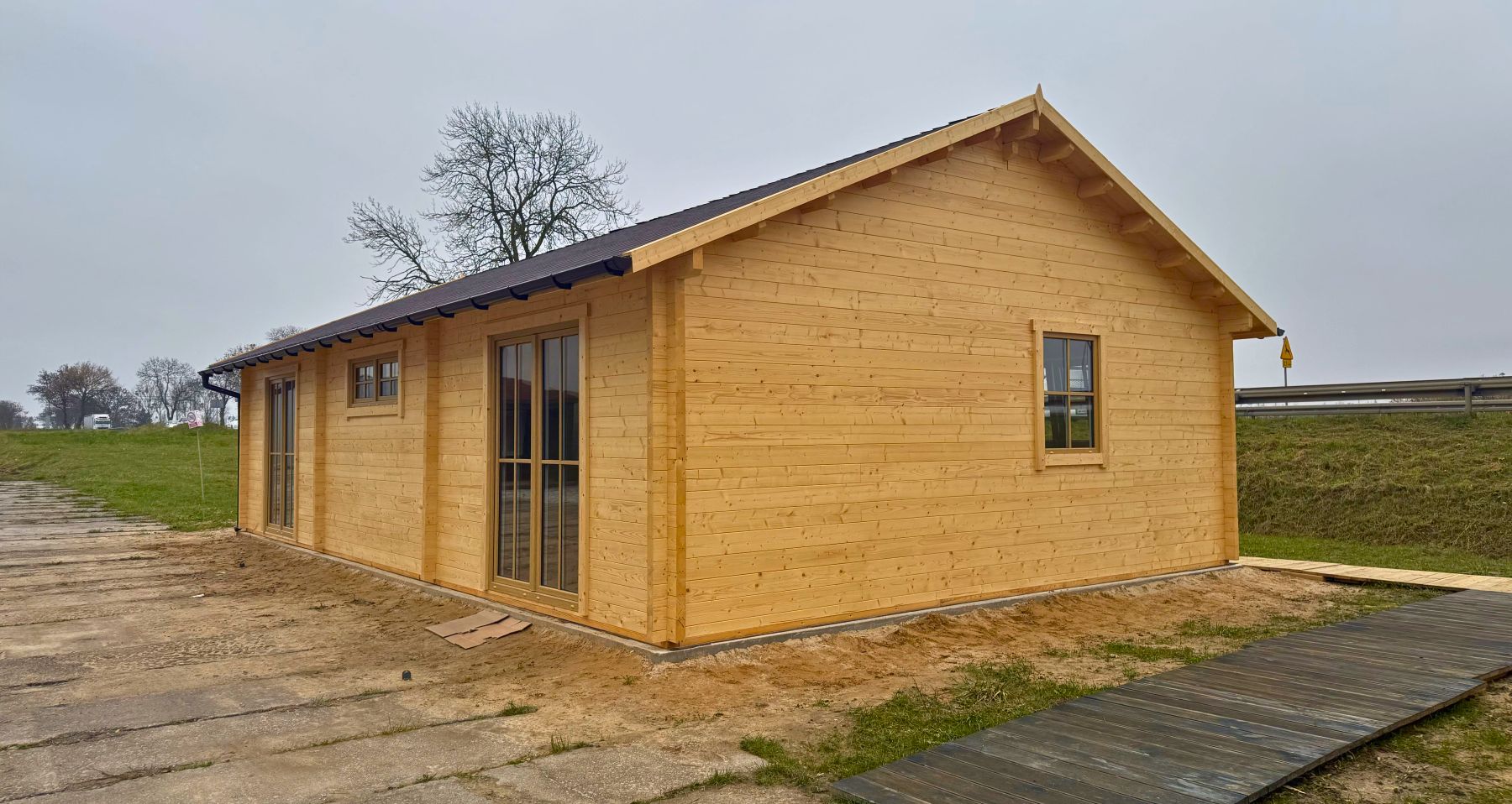 Dobrze wykonany dom z bali